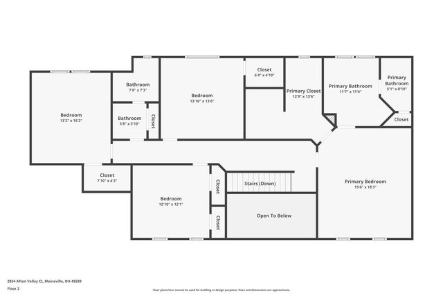 2834 Afton Valley Court, Deerfield Twp., OH 45039