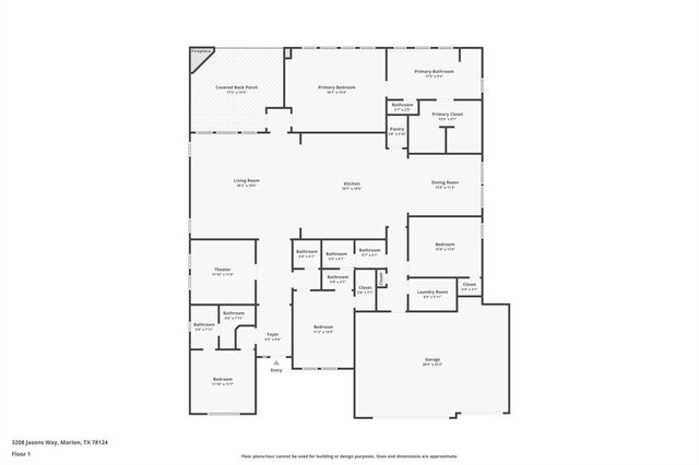 3208 Jasons Way WAY, Marion, TX 78124