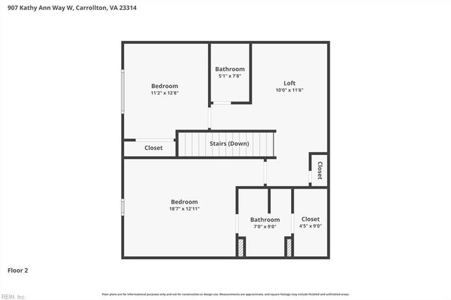 907 Kathy Ann WAY W, Carrollton, VA 23314