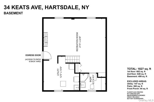34 Keats Avenue, Hartsdale, NY 10530