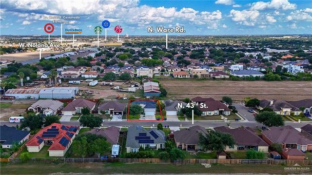 3616 N 43rd Street, Mcallen, TX 78501