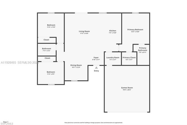 967 EDGERTON AVE, Lehigh Acres, FL 33974