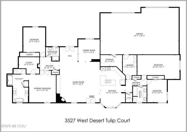 3527 W Desert Tulip Court, Tucson, AZ 85745