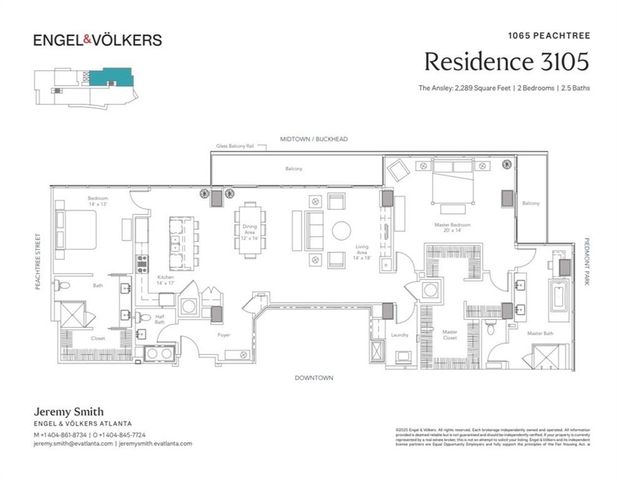 1065 Peachtree Street NE 3105, Atlanta, GA 30309