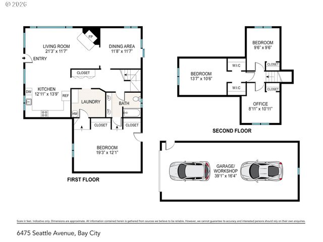 6475 SEATTLE Ave, Bay City, OR 97107