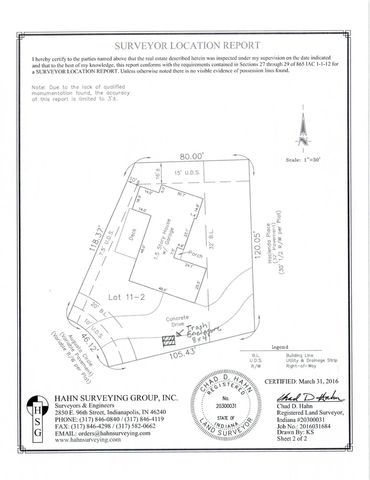 624 Hacienda Place, Greenwood, IN 46143