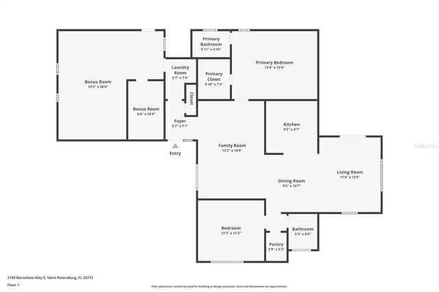 2159 BARCELONA WAY S, St Petersburg, FL 33712