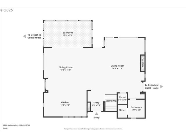 49348 MCKENZIE Hwy, Vida, OR 97488