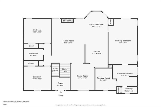 166 Woodford SE Way, Calhoun, GA 30701