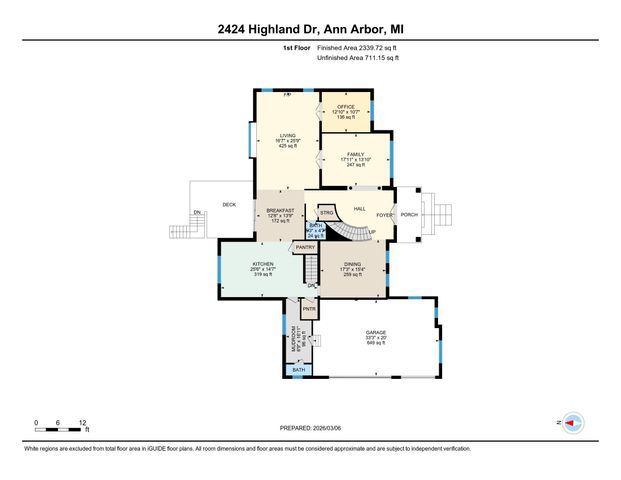 2424 Highland Drive, Ann Arbor, MI 48105