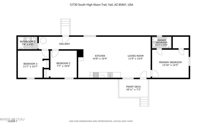12730 S High Noon Trail, Vail, AZ 85641