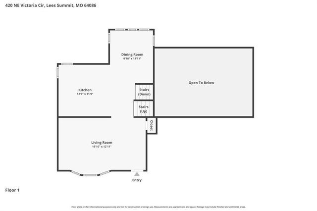 420 NE Victoria Circle, Lee's Summit, MO 64086