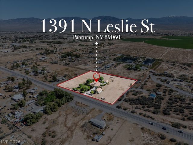 1391 North Leslie Street, Pahrump, NV 89060