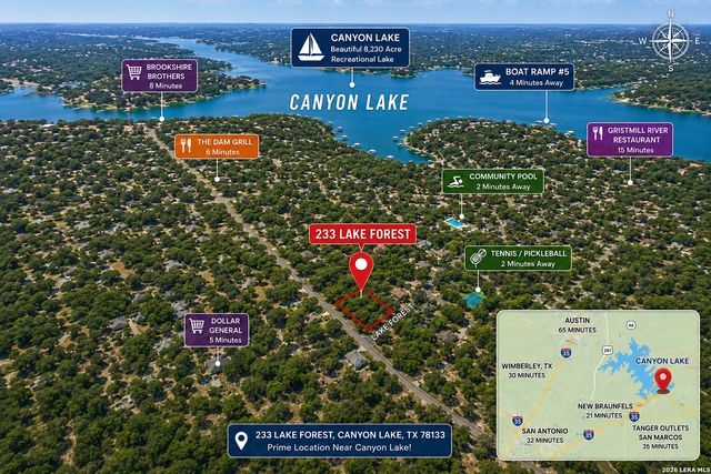 233 Lake Forest, Canyon Lake, TX 78133