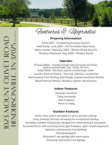 1023 Mount Olivet Rd, Hendersonville, TN 37075