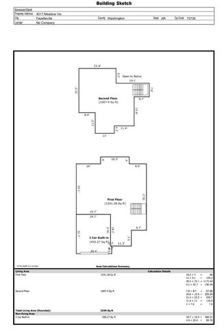 4017 N Meadow View Drive, Fayetteville, AR 72703