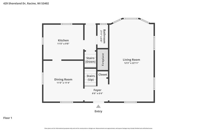429 Shoreland DRIVE, Racine, WI 53402
