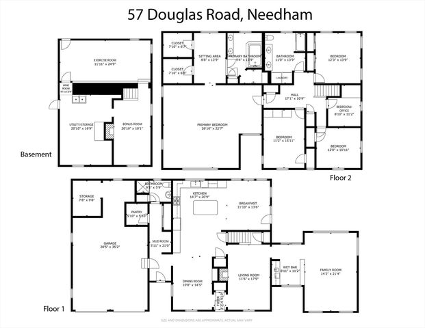 57 Douglas Rd, Needham, MA 02492