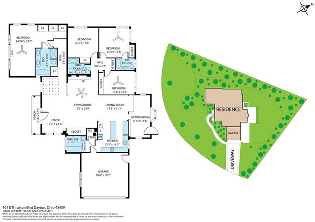 101 Thruston Boulevard, Oakwood, OH 45409