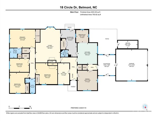 18 Circle Drive, Belmont, NC 28012