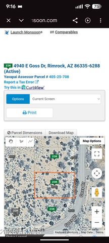 4940 E GOSS Drive 691, Rimrock, AZ 86335
