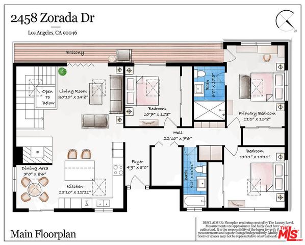 2458 Zorada Drive, Los Angeles, CA 90046