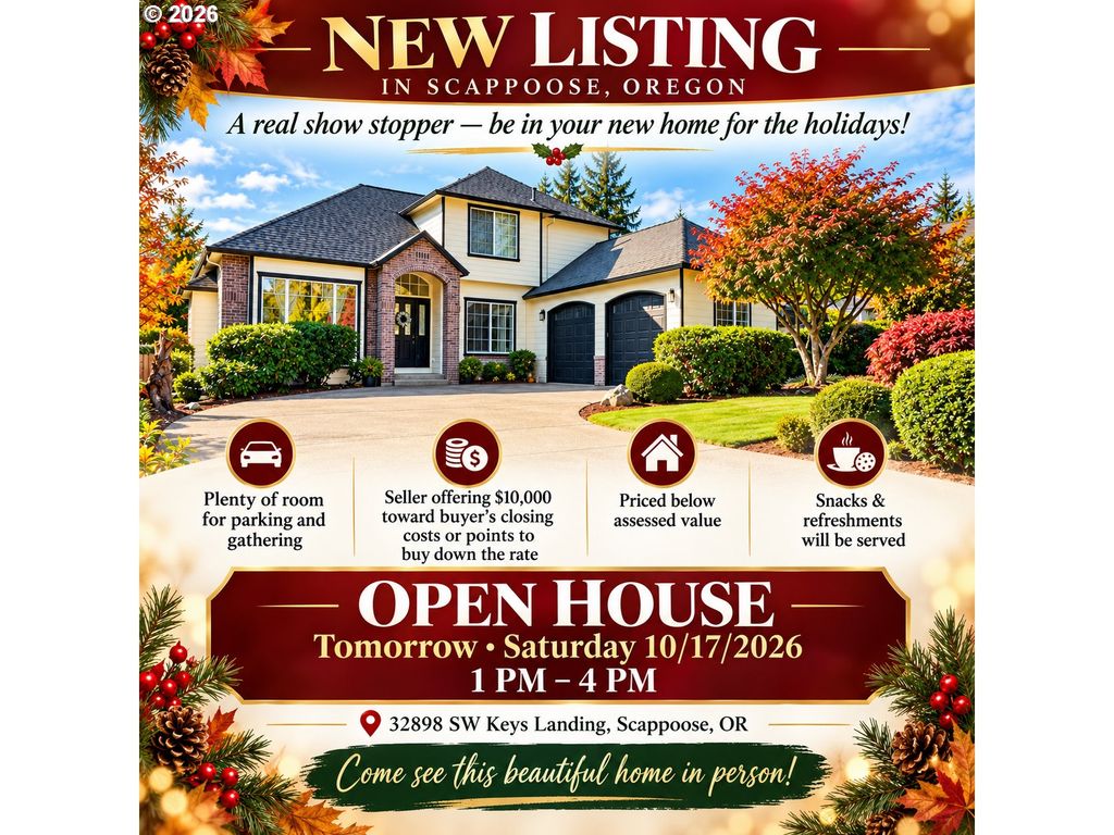 32898 Sw Keys Landing Way, Scappoose, OR 97056