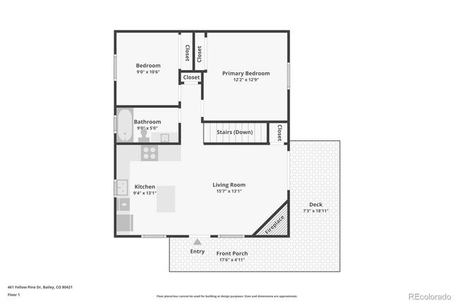 461 Yellow Pine Drive, Bailey, CO 80421