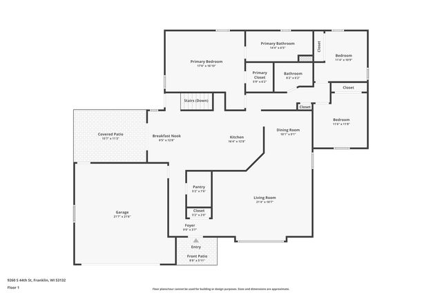 9260 S 44th STREET, Franklin, WI 53132