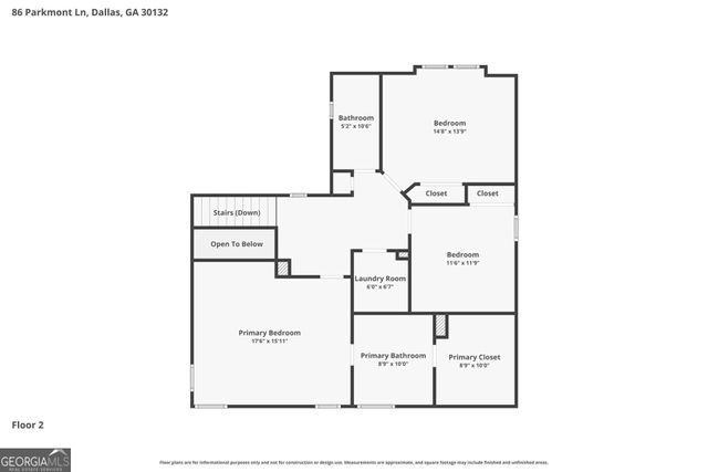 86 Parkmont Lane, Dallas, GA 30132