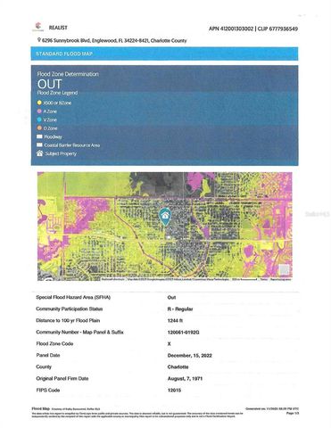 6296 SUNNYBROOK BOULEVARD, Englewood, FL 34224