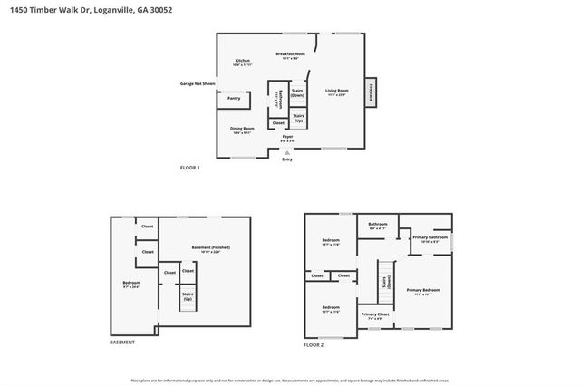 1450 Timber Walk Drive, Loganville, GA 30052