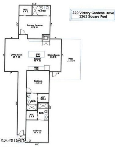 220 Victory Gardens Drive, Wilmington, NC 28409