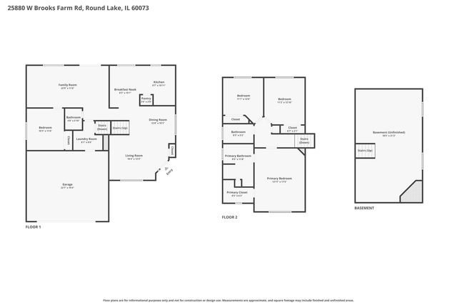 25880 W Brooks Farm Road, Round Lake, IL 60073