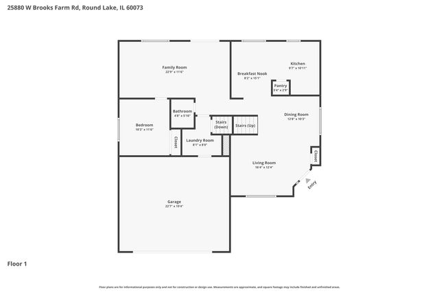 25880 W Brooks Farm Road, Round Lake, IL 60073