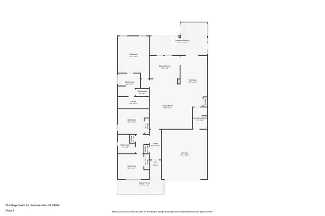 116 Stagecoach Avenue, Summerville, SC 29486