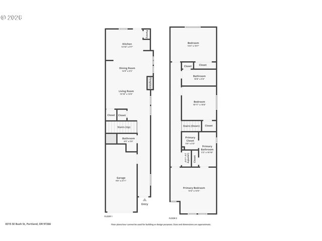 8315 Se BUSH St, Portland, OR 97266