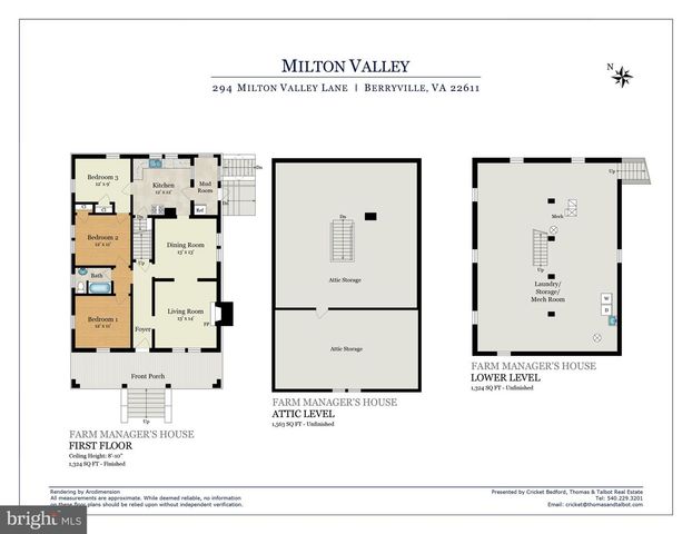 294 MILTON VALLEY LANE, Berryville, VA 22611