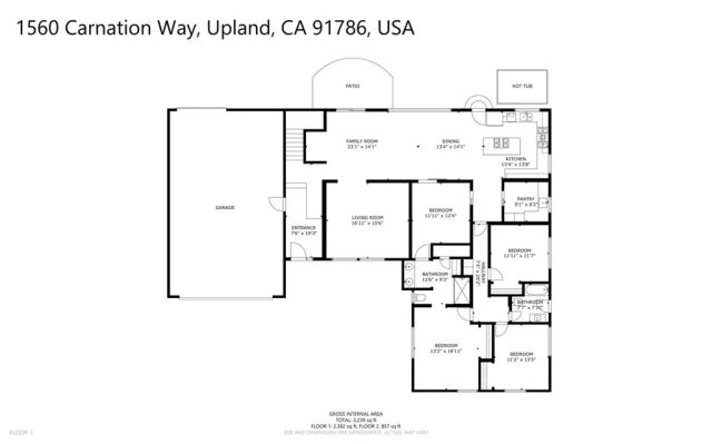 1560 Carnation Way, Upland, CA 91786