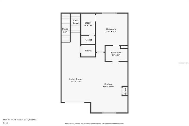 11605 1ST STREET E B3, Treasure Island, FL 33706