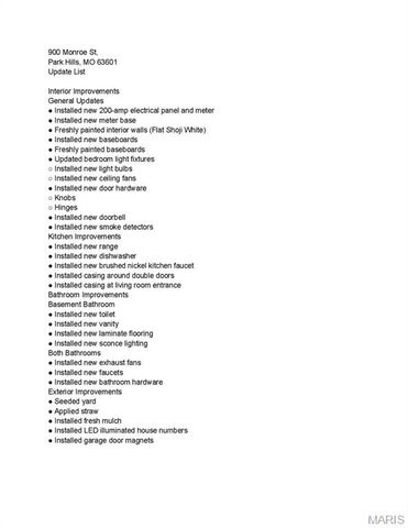 900 Monroe Street, Park Hills, MO 63601