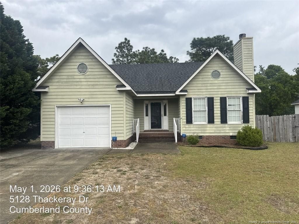 5128 Thackeray Drive, Fayetteville, NC 28306
