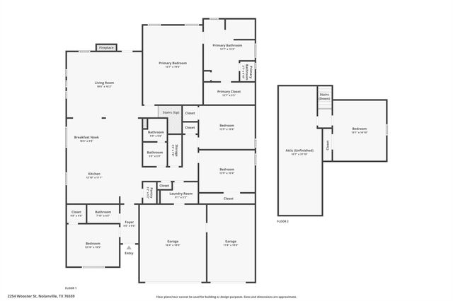 2254 Wooster ST, Nolanville, TX 76559