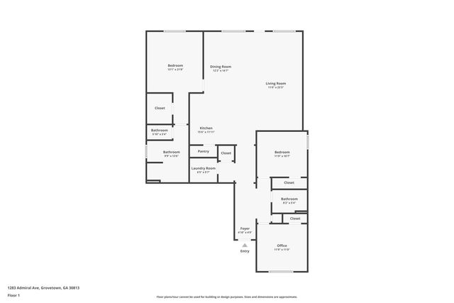 1283 Admiral Avenue, Grovetown, GA 30813