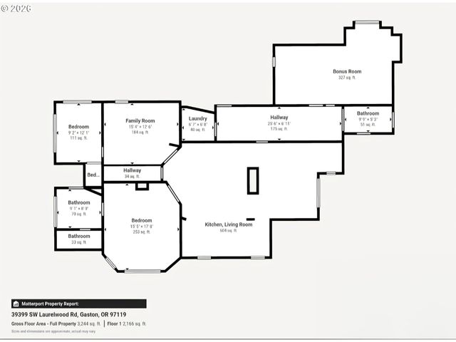 39399 Sw LAURELWOOD Rd, Gaston, OR 97119