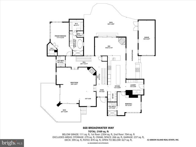 668 BROADWATER WAY, Gibson Island, MD 21056