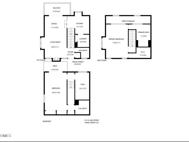 411 W Oak Avenue, Wake Forest, NC 27587