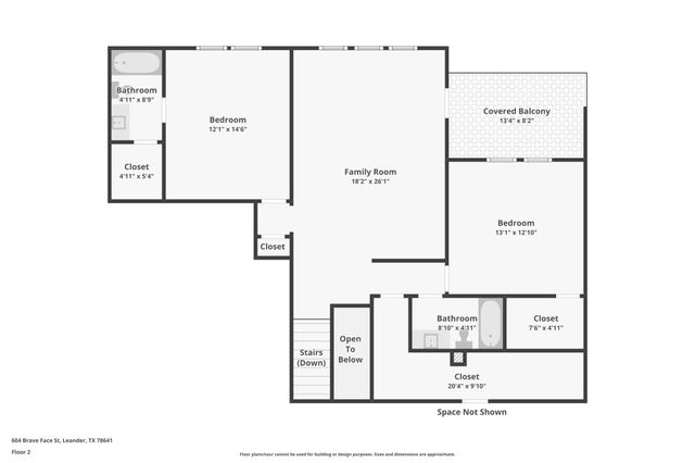 604 Brave Face ST, Leander, TX 78641