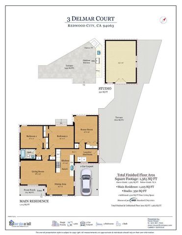 3 Delmar Court, Redwood City, CA 94063