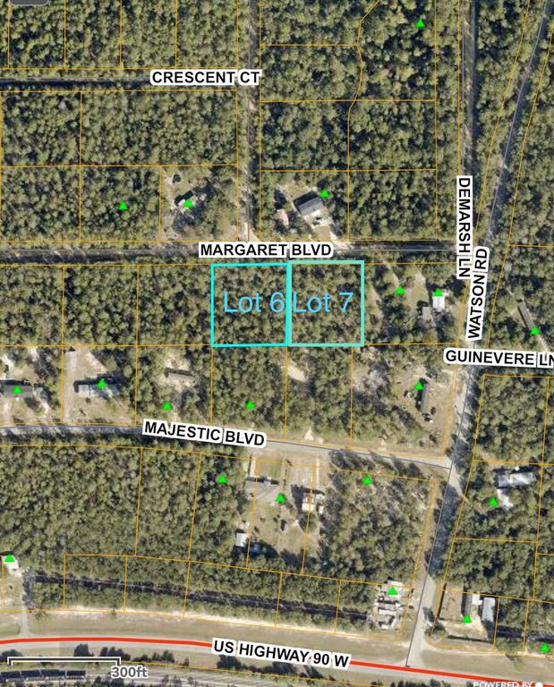 Lot 6 & 7 Margaret Boulevard, Defuniak Springs, FL 32433